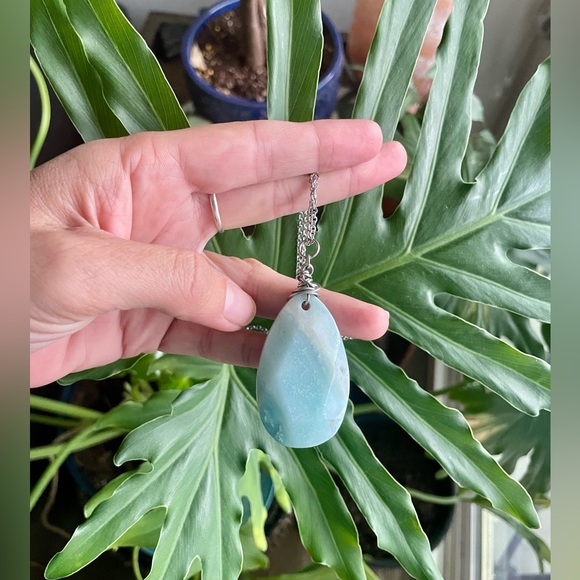 Amazonite necklace - Picture 3 of 5